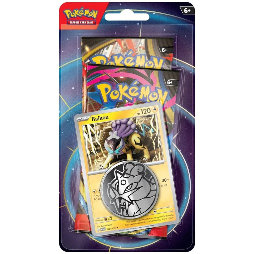 Pokémon Mega-Entwicklung & Fatale Flammen 2er-Blister Raikou Deutsch