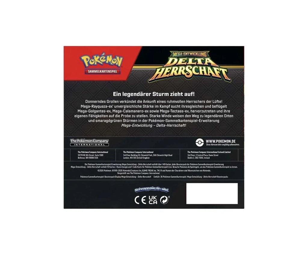 Pokémon Delta-Herrschaft Booster Display – Ansicht 2