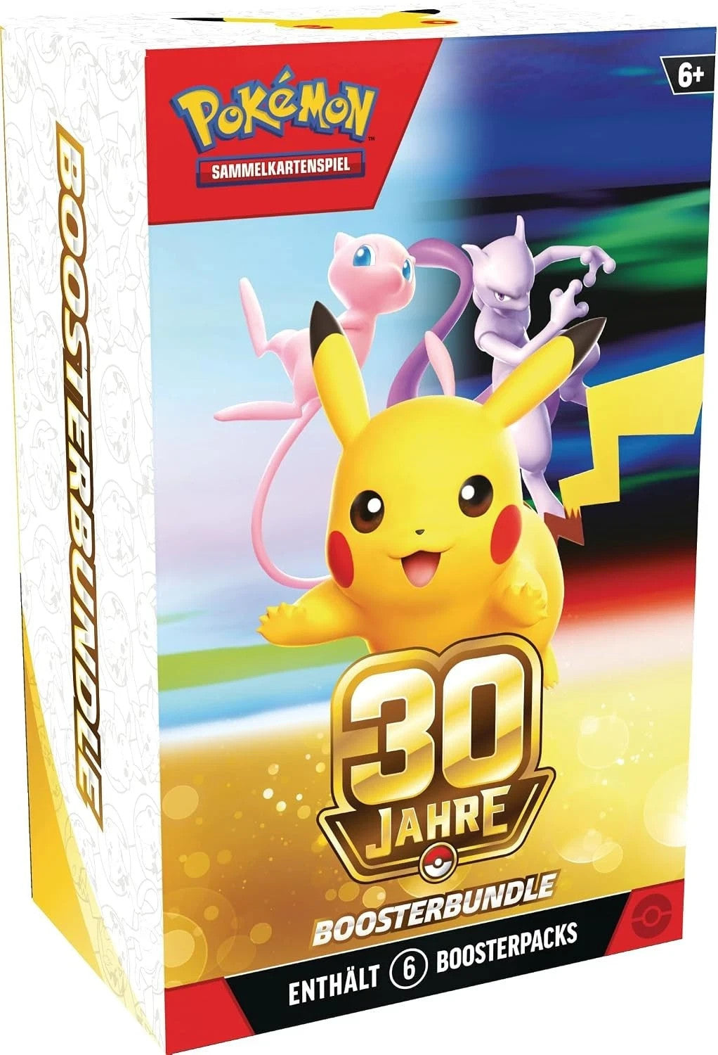 Pokémon 30 Jahre Booster-Bundle 6 Booster Deutsch