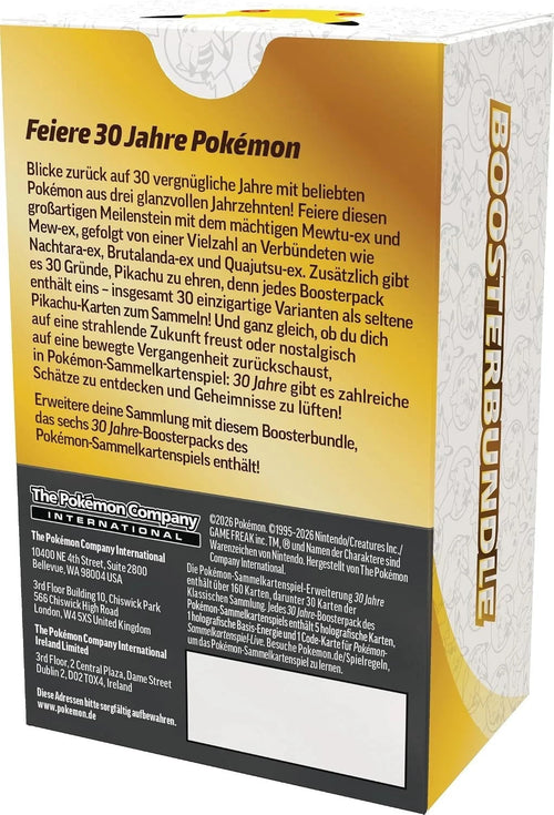 Pokémon 30 Jahre Booster-Bundle – Ansicht 2