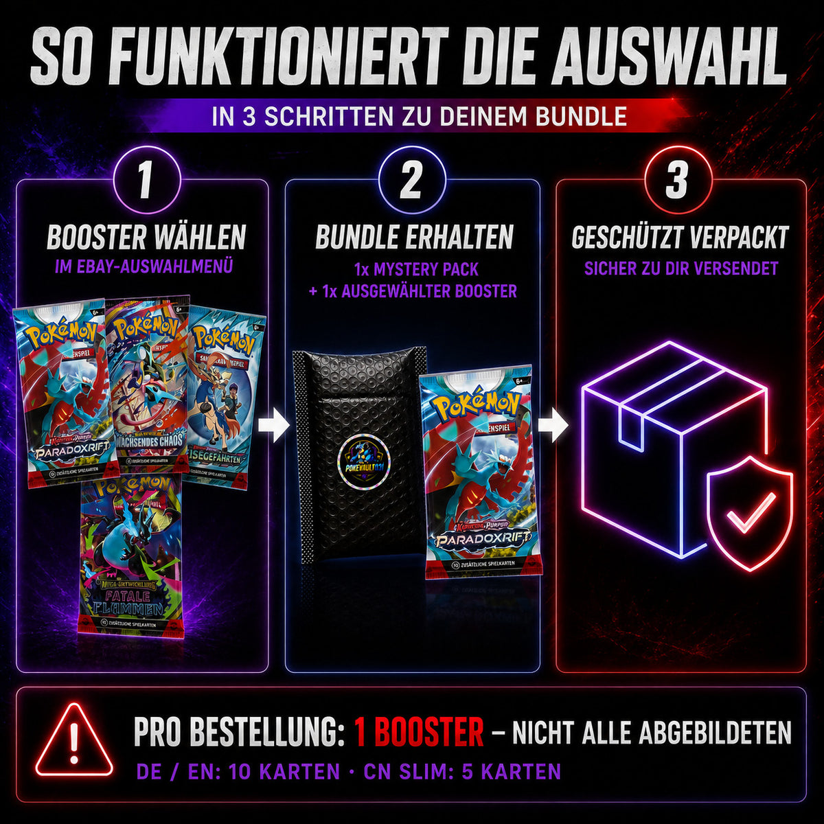 Pokémon Mystery Pack 100 Karten – Ansicht 5